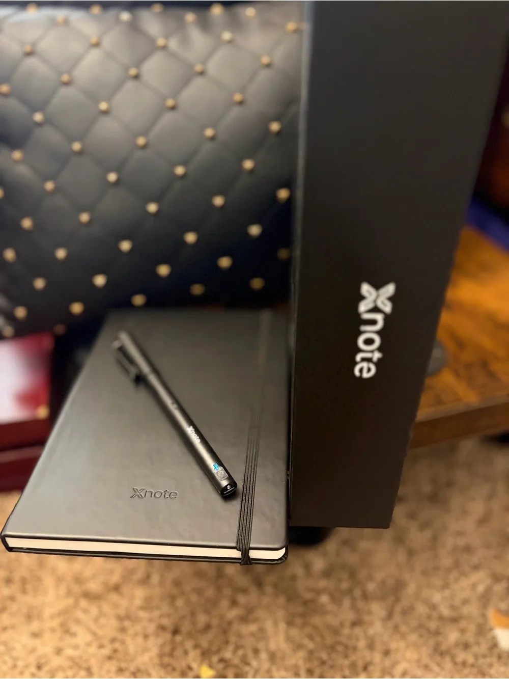 Xnote Black Note-Taking Tablet with Stylus